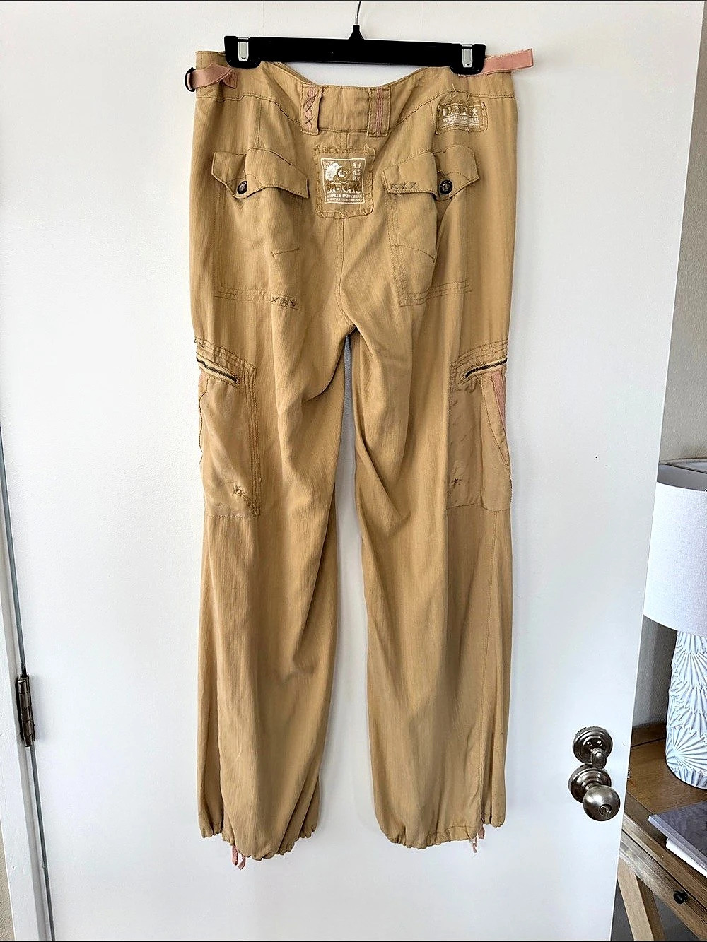 D.A.N.G. Cargo Capri Pants in Brown